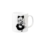 Gumi ni yori Asshi.のarice. Mug :right side of the handle