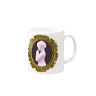 Monastelilyの翼をください Mug :right side of the handle