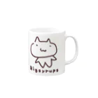 りぐしろのりぐしろくんマグ Mug :right side of the handle