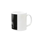 とよとよパラダイス😆のキモカワイイ宇宙ペットさようなら「ホキトン」🖐️🛸✨      Mug :right side of the handle