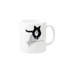 小鳥と映画館のはやくかえってきてね。 by 猫 Mug :right side of the handle