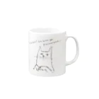 Katsumie SHOP のおnekoさま Mug :right side of the handle