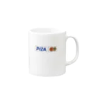 兼九商店のPIZA Mug :right side of the handle