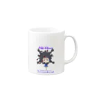 骨抜きの月結石白（つきむすびせっぱく）ちゃん Mug :right side of the handle