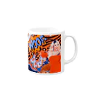 OZのアメコミ風 Mug :right side of the handle