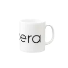 Gerbera/444INC SHOPのGerbera LOGO Mug :right side of the handle