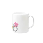 えもんち屋のコーヒータイムえもん Mug :right side of the handle