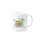 syokigataのティンダロスの柴犬 Mug :right side of the handle