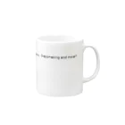 オンガクスグッズショップの#Ongakus / Dressmaking and more!! Mug :right side of the handle