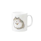 Kasaco's Design Roomのまるいねこ Mug :right side of the handle