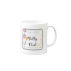 ゆてぃのYutty Club(ゆってぃ) Mug :right side of the handle