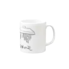 結奈の印刷の死 Mug :right side of the handle