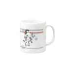 HechOのアトモス【ボーダー】 Mug :right side of the handle