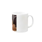 National 山岡家のチョコ Mug :right side of the handle