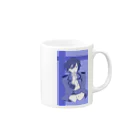 こはるのオリジナルグッズ(youtubeアイコン) Mug :right side of the handle