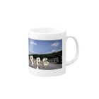 takeBowのあびぃろーど Mug :right side of the handle