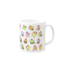 みっちりねこ by frencelのみっちりねこマーチ Mug :right side of the handle