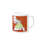 ドミニクのsyu-chi play Mug :right side of the handle