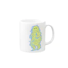 fukoのyeti Mug :right side of the handle