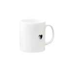 WheartのHeart Mug :right side of the handle