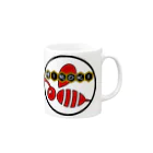 ヒロキ@🐝のヒロキマグカップ Mug :right side of the handle