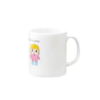 makioのIt's Chibicco Mug :right side of the handle