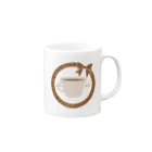 Own Your Life -SUZURI-のCocoa マグカップ（カップ） Mug :right side of the handle