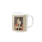 Rigelの市川男女蔵の奴一平 Mug :right side of the handle