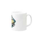 :FelizのEveryday is new day Mug :right side of the handle