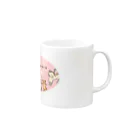 ニャゴロウ雑貨店の幸せになろうね Mug :right side of the handle