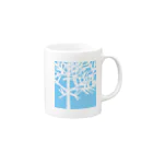 bolesのiced tree B Mug :right side of the handle