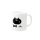 m!sa.のねこねこ Mug :right side of the handle