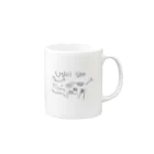 12_O7のUSHI SAN Mug :right side of the handle