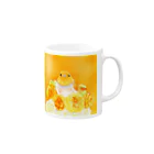 KISAのOrange〜コマドリ Mug :right side of the handle