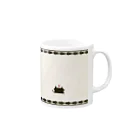 MeowlogicLabのミャージッ君エレガントマグカップ Mug :right side of the handle