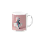 blankblackのpaint on Gypsum statue [11]  Mug :right side of the handle