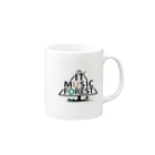 IT MUSIC FOREST チャリティーグッズショップのIT MUSIC FOREST チャリティーグッズ Mug :right side of the handle