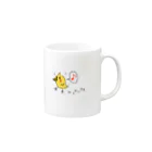 おバカなロバと仲間たちのヒヨコのコマル Mug :right side of the handle