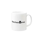 まんちゃそのゲーム実況GOODSのまんちゃそゲームズ Mug :right side of the handle