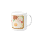 あずきのお弁当箱 Mug :right side of the handle