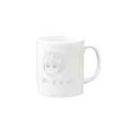 じゆうほんぽうのかとぅー オリジナル似顔絵 文字ありVer. Mug :right side of the handle