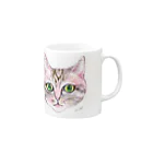 megumiillustrationのtommy Mug :right side of the handle