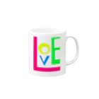 明恵（みょうえ）のLOVE Mug :right side of the handle