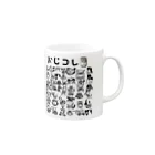 おじサプShopのおじコレ Mug :right side of the handle