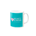 ハート&ハンドのHeart & Hand のややグリーンオリジナルアイテム Mug :right side of the handle