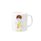 私ノ私　の美人画シリーズ  Mug :right side of the handle