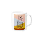 MERRYのCat Mug :right side of the handle