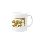 aniまるのaniまる ウシ2021 / mag Mug :right side of the handle