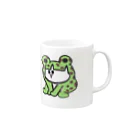 Norka(ノルカ)のカエルソルカちゃん Mug :right side of the handle