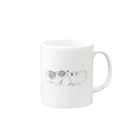 ワビせんグッズショップのモルモット001 Mug :right side of the handle